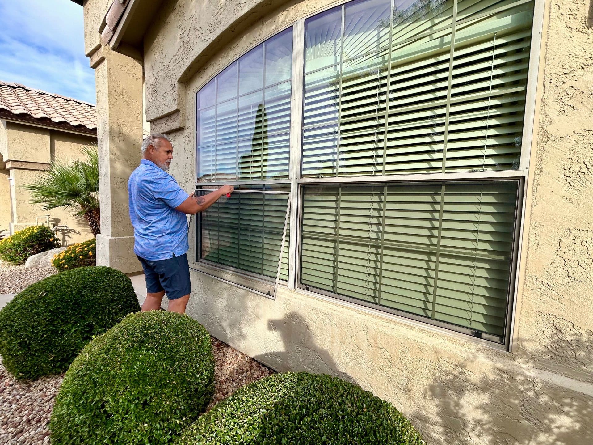 Gallery photos for Window Rescreening at Arizona Traditions: Image #1