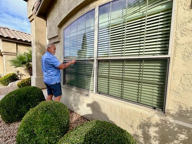 Gallery photos for Window Screen Fixes at Arizona Traditions: Image #2